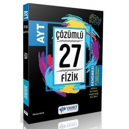 Yanıt Yayınları Ayt Çözümlü 27 Fizik Branş Denemesi