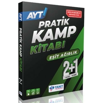 Yanıt Yayınları Ayt Eşit Ağırlık 2 1 Pratik Kamp Kitabı Komisyon