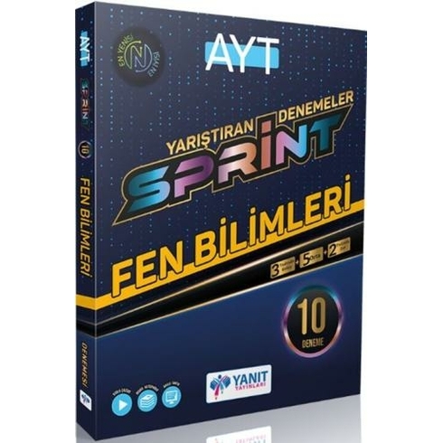 Yanıt Yayınları Ayt Fen Bilimleri 10 Sprint Deneme Komisyon