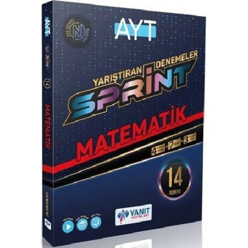 Yanıt Yayınları Ayt Matematik 14'Lü Yarıştıran Sprint Deneme Komisyon