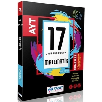 Yanıt Yayınları Ayt Matematik 17 Deneme Komisyon