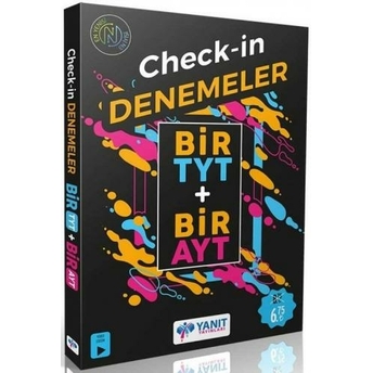 Yanıt Yayınları Bir Tyt Bir Ayt Check-In Denemeleri Komisyon