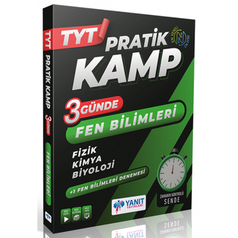 Yanıt Yayınları Tyt 3 Günde Fen Bilimleri Pratik Kamp Komisyon