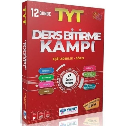 Yanıt Yayınları Tyt Eşit Ağırlık Sözel Ders Bitirme Kampı Komisyon