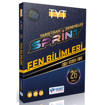 Yanıt Yayınları Tyt Fen Bilimleri Sprint 26 Deneme Video Çözümlü Komisyon