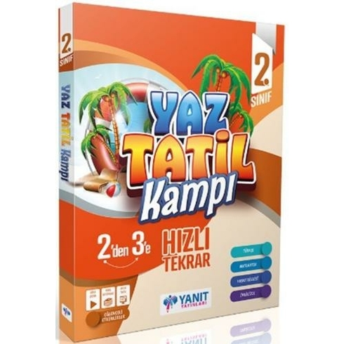 Yanıt Yayınları Yanıt 2. Sınıf Yaz Tatil Kamp Kitabı