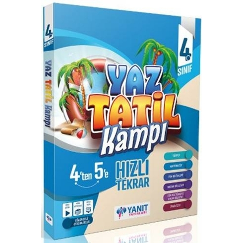 Yanıt Yayınları Yanıt 4. Sınıf Yaz Tatil Kitabı