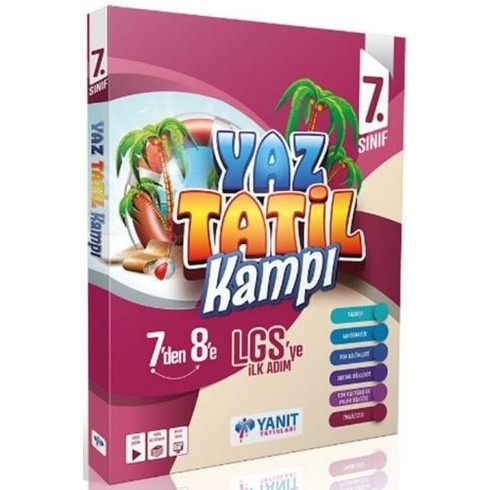 Yanıt Yayınları Yanıt 7. Sınıf Yaz Tatil Kitabı