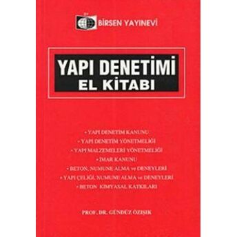 Yapı Denetimi El Kitabı Gündüz Özışık