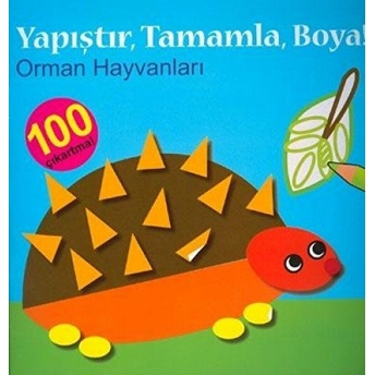 Yapıştır Tamamla Boya Orman Hayvanları Kolektif