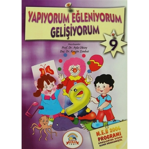 Yapıyorum Eğleniyorum Gelişiyorum 9 (5-6 Yaş) Kolektif