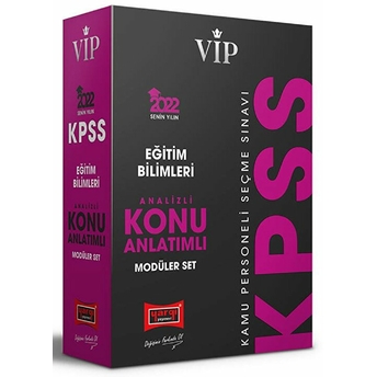 Yargı 2022 Vip Kpss Eğitim Bilimleri Analizli Konu Anlatımlı Modüler Set (Iadesiz)