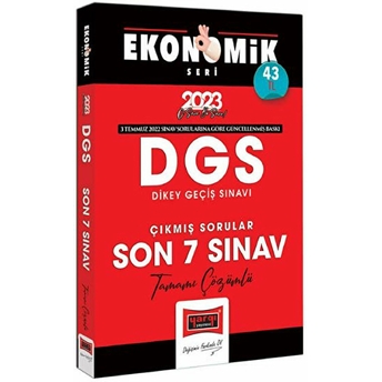 Yargı 2023 Dgs Ekonomik Seri Tamamı Çözümlü Son 7 Yıl Çıkmış Sınav Soruları