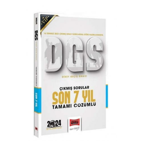 Yargı 2024 Dgs Çıkmış Sorular Tamamı Çözümlü Son 7 Yıl (16 Temmuz 2023 Sınavı Dahil)