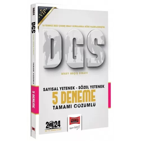 Yargı 2024 Dgs Tamamı Çözümlü 5 Deneme