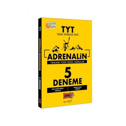 Yargı Tyt Adrenalin 5 Deneme Sınavı