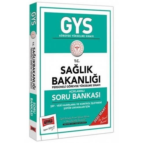 Yargı Yayınevi 2020 Gys T.c.sağlık Bakanlığı Şef-Veri Hazırlama Ve Kontrol Işletmeni-Şoför Unvanları Için Açıklamalı Soru Bankası