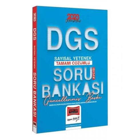 Yargı Yayınevi 2023 Dgs Soru Avcısı Tamamı Çözümlü Sayısal Yetenek Soru Bankası