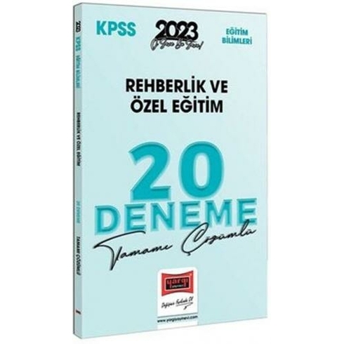 Yargı Yayınevi 2023 Kpss Eğitim Bilimleri Rehberlik Ve Özel Eğitim Tamamı Çözümlü 20 Deneme