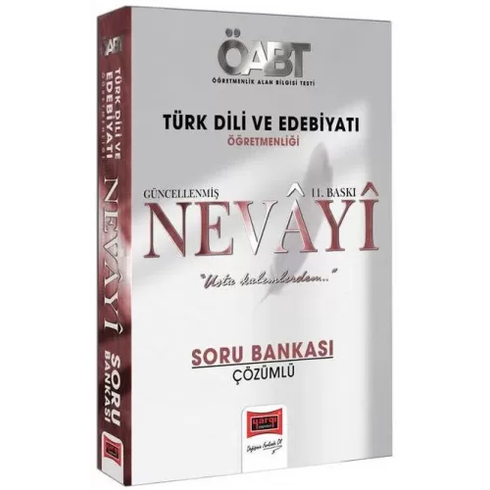 Yargı Yayınevi 2023 Kpss Öabt Nevayi Türk Dili Ve Edebiyatı Öğretmenliği Çözümlü Soru Bankası