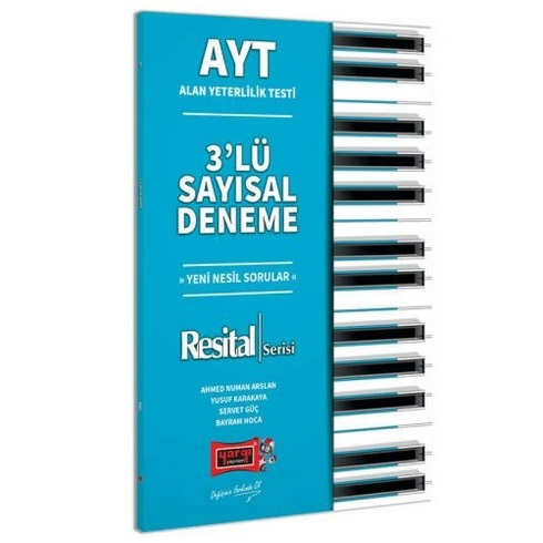 Yargı Yayınevi Ayt Sayısal Resital 3’ Lü Deneme