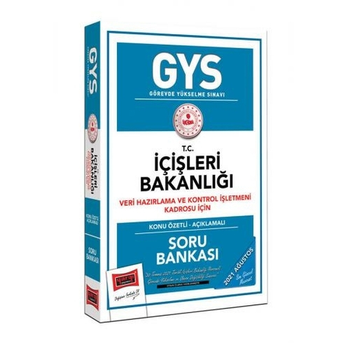 Yargı Yayınevi Genel Yetenek Içişleri Bakanlığı Veri Hazırlama Ve Kontrol Işletmeni Kadrosu Için Konu Özetli Soru Bankası