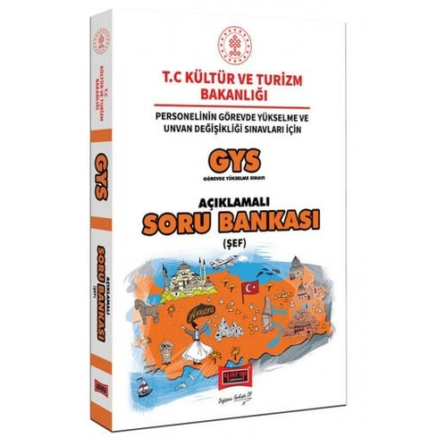 Yargı Yayınevi Gys T.c. Kültür Ve Turizm Bakanlığı Şef Için Açıklamalı Soru Bankası