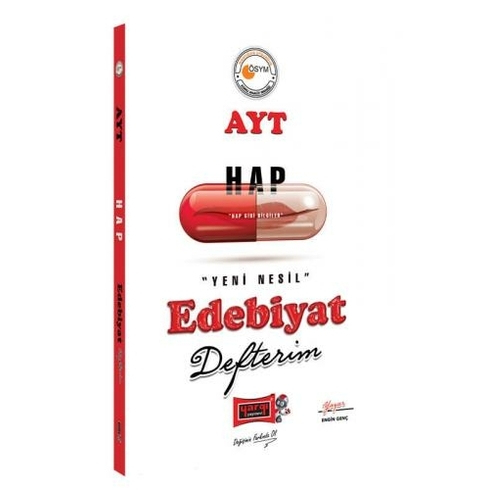 Yargı Yayınevi Hap Ayt Edebiyat Defterim