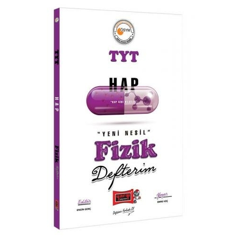 Yargı Yayınevi Hap Tyt Fizik Defterim