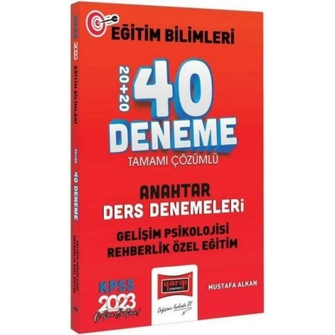 Yargı Yayınevi Kpss 2023 Eb Gelişim Psikolojisi Ve Rehberlik Özel Eğitim Anahtar Ders Denemeleri 40 Deneme