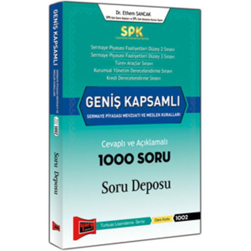 Yargı Yayınevi Spk Geniş Kapsamlı Sermaye Piyasası Mevzuatı Ve Meslek Kuralları Cevaplı Ve Açıklamalı 1000 Soru Deposu