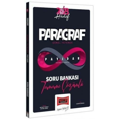 Yargı Yayınevi Yargı Yayınları 2023 Kpss Lisans Genel Yetenek Paragraf Payidar Tamamı Çözümlü Soru Bankası