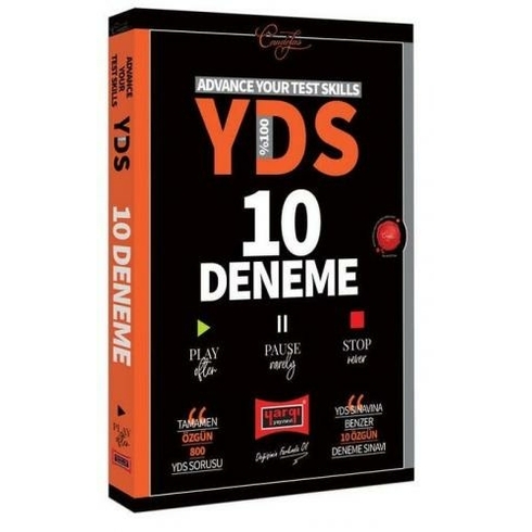 Yargı Yayınevi Yargı Yayınları Advance Your Test Skills % 100 Yds 10 Deneme