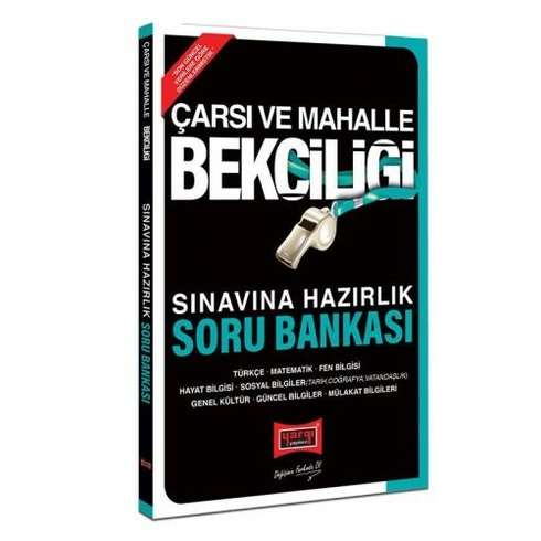 Yargı Yayınevi Yargı Yayınları Çarşı Ve Mahalle Bekçiliği Sınavına Hazırlık Soru Bankası