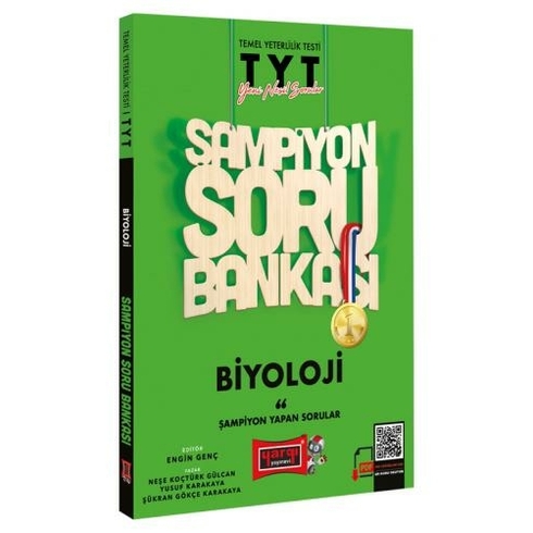 Yargı Yayınevi Yargı Yayınları Tyt Biyoloji Şampiyon Soru Bankası