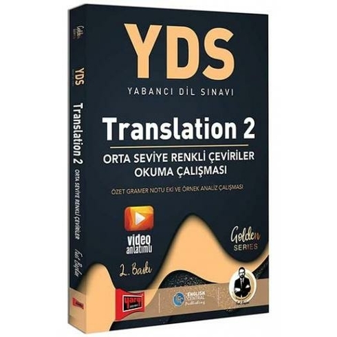 Yargı Yayınevi Yds Translation 2 Orta Seviye Renkli Çeviriler Okuma Çalışması