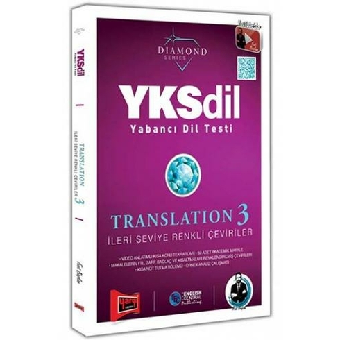 Yargı Yayınevi Yksdil Yabancı Dil Testi Translation 3 Ileri Seviye Renkli Çeviriler