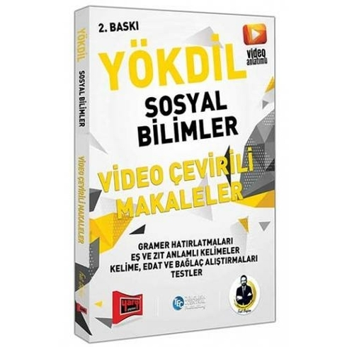 Yargı Yayınevi Yökdil Sosyal Bilimler Video Çevirili Makaleler