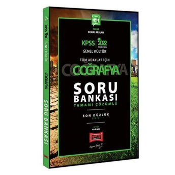 ​​Yargı Yayınları 2022 Kpss Coğrafya Son Düzlük Tamamı Çözümlü Soru Bankası Kemal Arslan