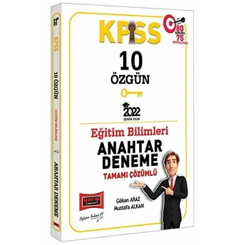 Yargı Yayınları 2022 Kpss Eğitim Bilimleri Tamamı Çözümlü 10 Özgün Anahtar Deneme