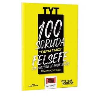 Yargı Yayınları 2023 100 Soruda Ösym Tarzı Tyt Felsefe Din Kültürü Ve Ahlak Bilgisi Tamamı Çözümlü Soru Bankası Çetin Sungur