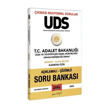 Yargı Yayınları 2023 Adalet Bakanlığı Ceza Ve Tevkifevleri Genel Müdürlüğü Unvan Değişikliği Sınavı Öğretmen Kadrosu - Alan Bilgisi Açıklamalı Soru Bankası Komisyon