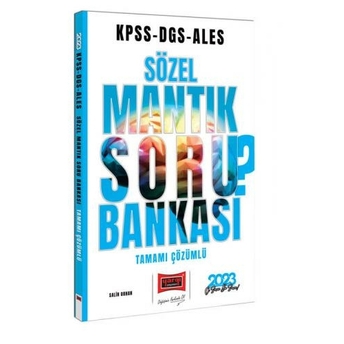 Yargı Yayınları 2023 Kpss Dgs Ales Sözel Mantık Tamamı Çözümlü Soru Bankası Salih Orhan