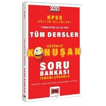 Yargı Yayınları 2023 Kpss Eğitim Bilimleri Tüm Dersler Tamamı Çözümlü Konuşan Soru Bankası Onur Ünal