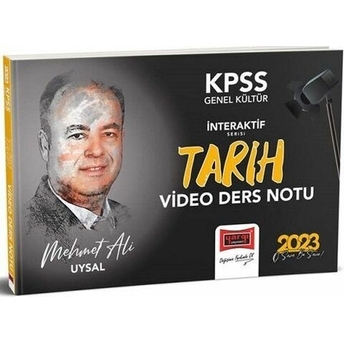 Yargı Yayınları 2023 Kpss Genel Kültür Interaktif Tarih Video Ders Notları Mehmet Ali Uysal