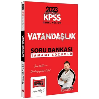 Yargı Yayınları 2023 Kpss Genel Kültür Tamamı Çözümlü Vatandaşlık Soru Bankası Kaan Doğukan Koparan