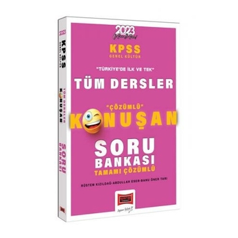 Yargı Yayınları 2023 Kpss Genel Kültür Tüm Dersler Tamamı Çözümlü Konuşan Soru Bankası Rüstem Kızıldağ