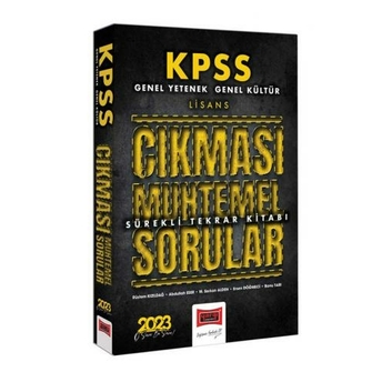 ​​Yargı Yayınları 2023 Kpss Genel Yetenek Genel Kültür Çözümlü Çıkması Muhtemel Sorular Banu Tarı