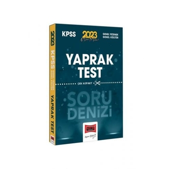 Yargı Yayınları 2023 Kpss Genel Yetenek Genel Kültür Soru Denizi Yaprak Test Komisyon