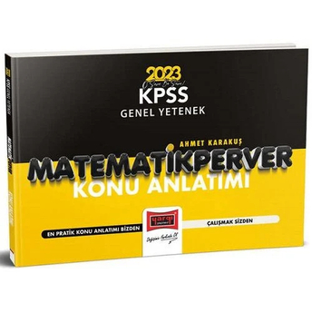 Yargı Yayınları 2023 Kpss Genel Yetenek Matematikperver Konu Anlatımı Ahmet Karakuş